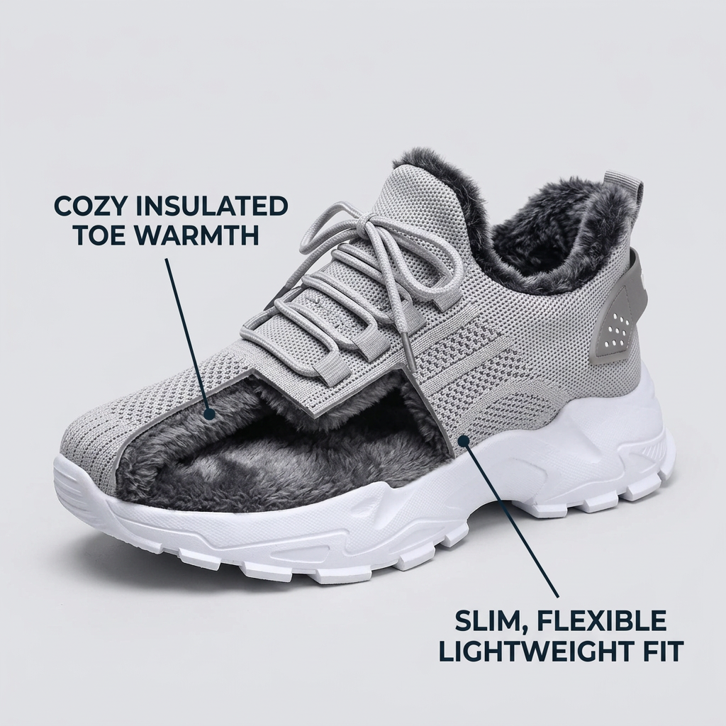 Cozella Plus™ Cozy Winter Sneakers for Everyday Warmth