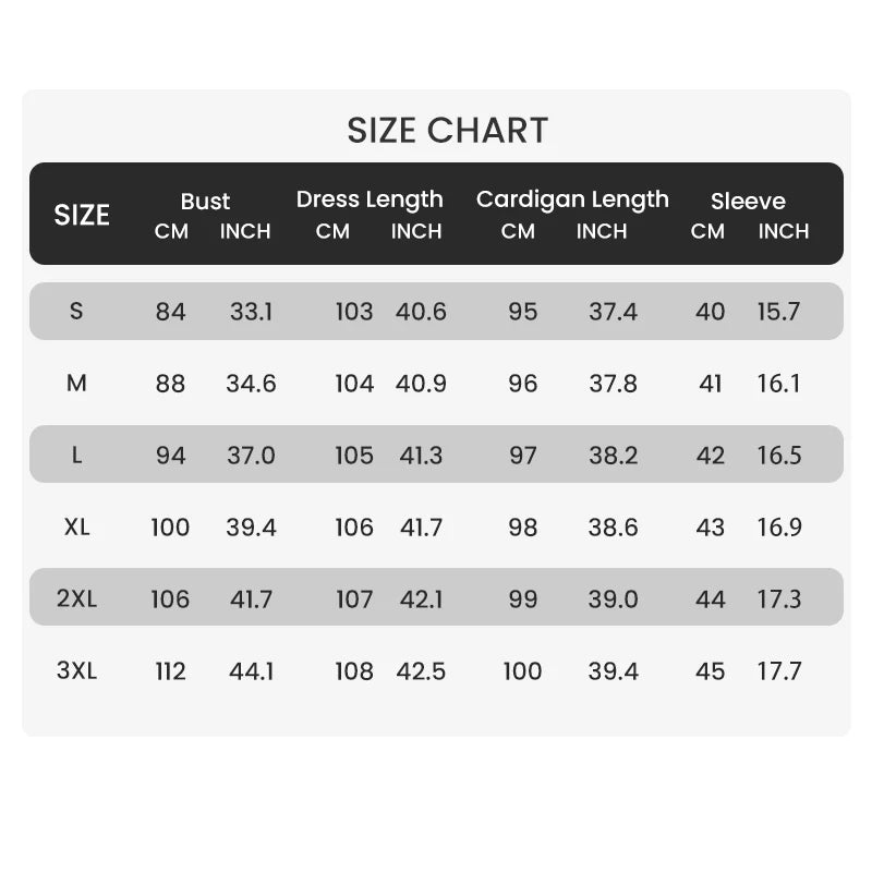 Cristina Mazzoleni™ Elegant Dress Set with Matching Cardigan