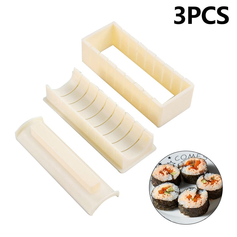 Cuisine Delux+™ Sushi Maker Set | Having fun making sushi together!