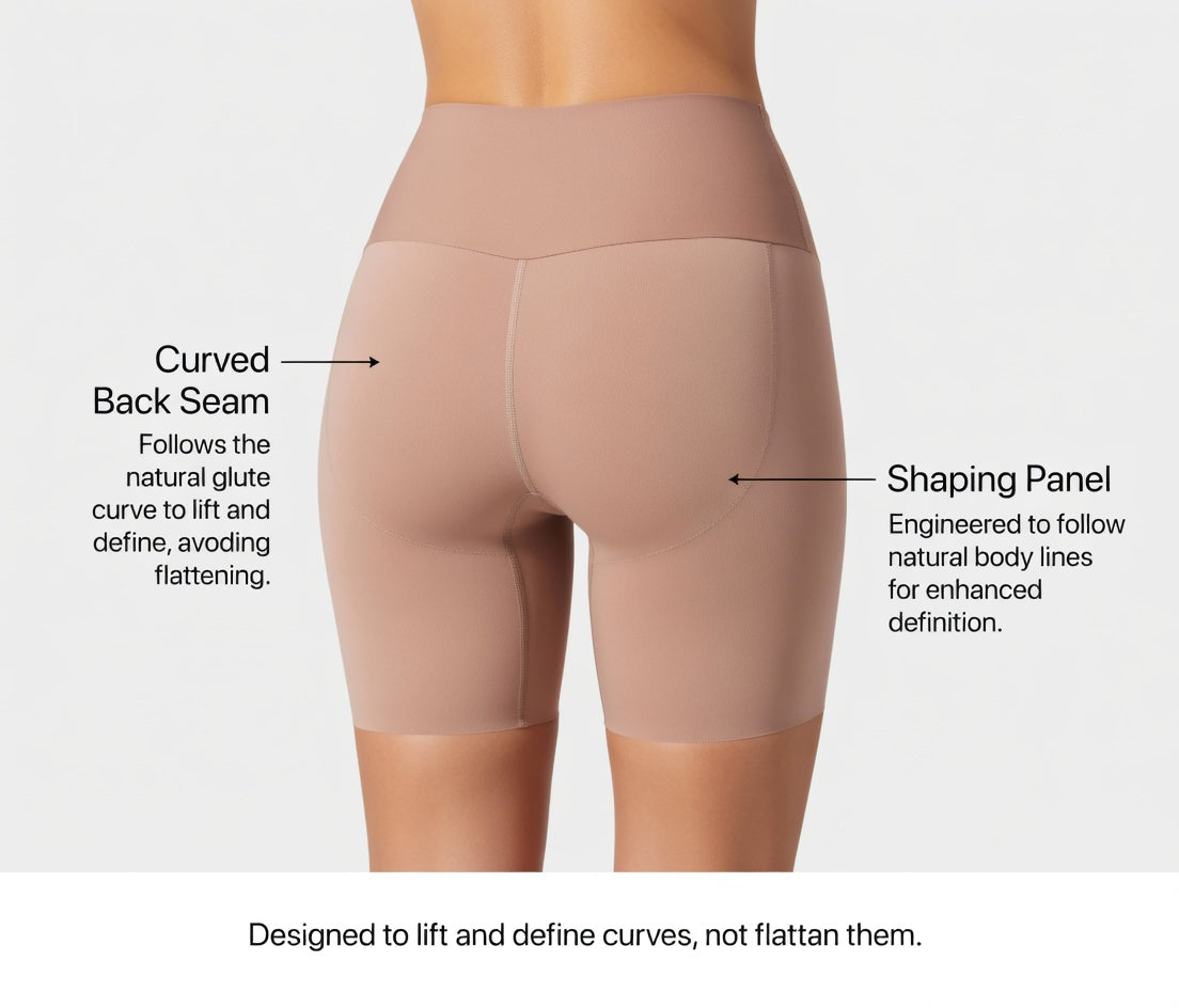 Curvella Prime™ Sculpting Workout Shorts for Confident Movement