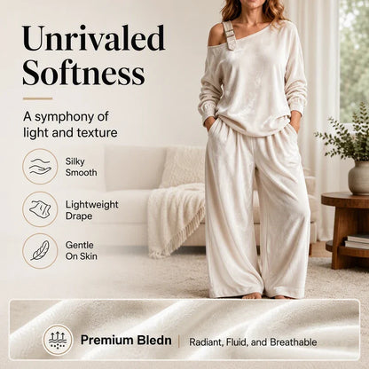 Daria Abbondanza™ Coordinated Off-Shoulder Set for Effortless Elegance