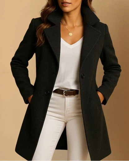 Daria Acquaviva™ Versatile Long Coat for Any Occasion