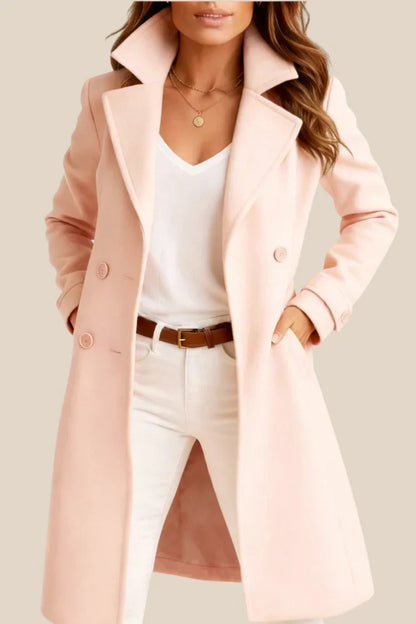 Daria Acquaviva™ Versatile Long Coat for Any Occasion