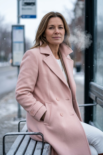 Daria Acquaviva™ Versatile Long Coat for Any Occasion
