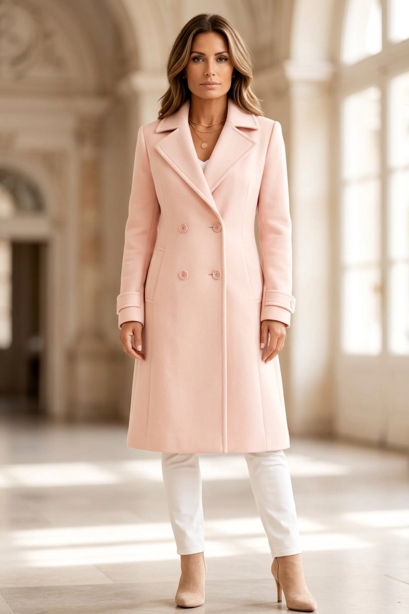 Daria Acquaviva™ Versatile Long Coat for Any Occasion