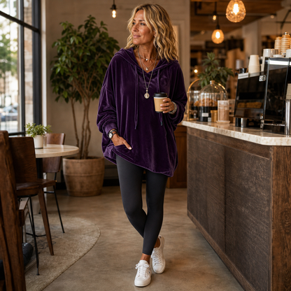 Daria Alberti™ Soft Hoodie for Elevated Lounging