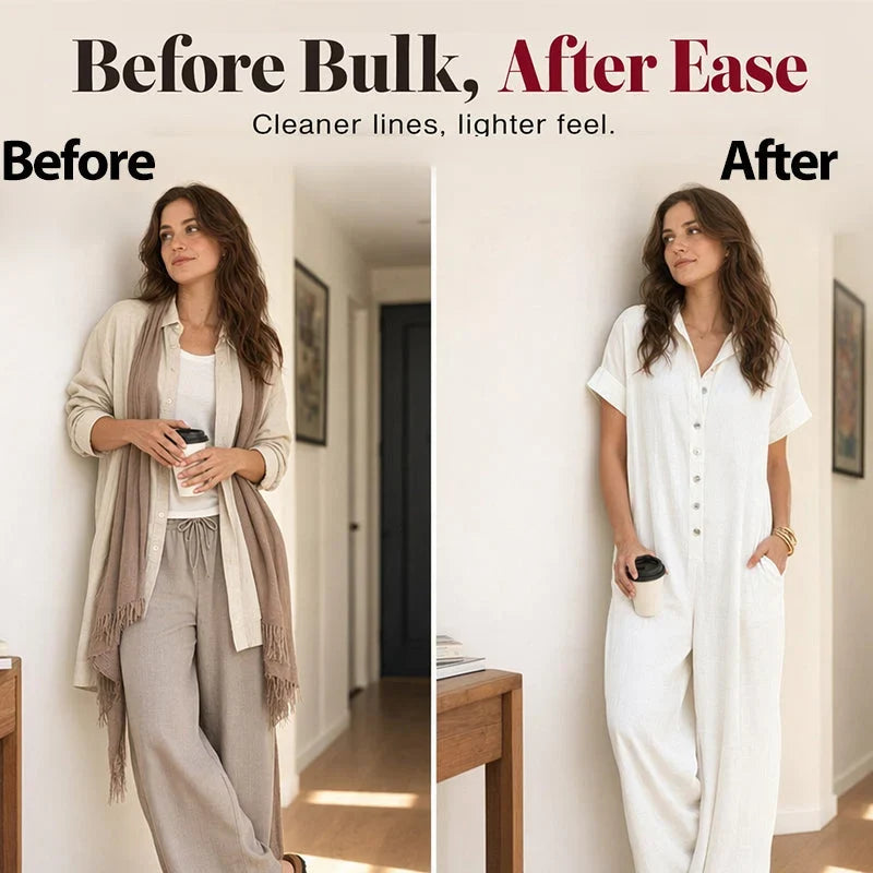 Daria Aloisi™ Versatile Button Jumpsuit for Office to Evening