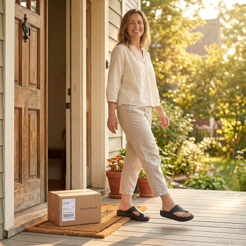 Daria Barbieri™ Cushioned Platform Sandals for Easy Wear