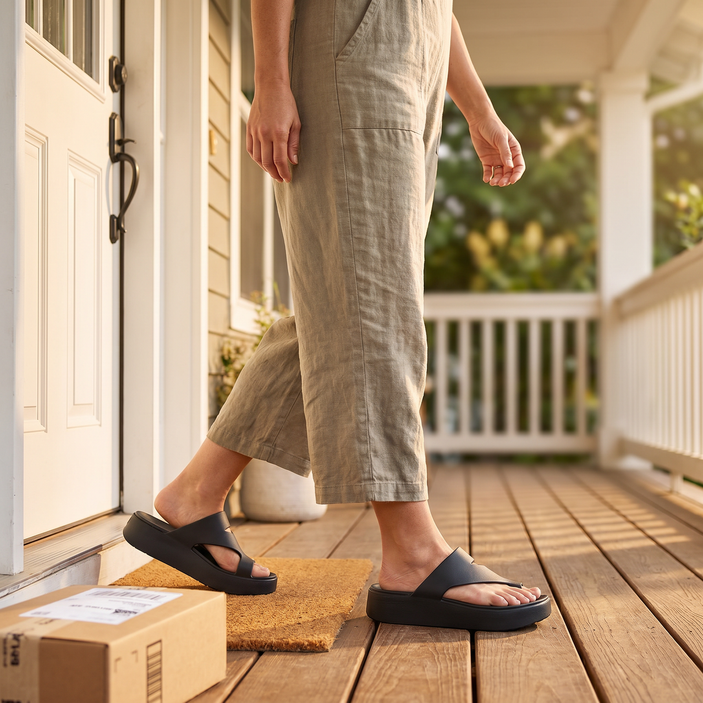 Daria Barbieri™ Cushioned Platform Sandals for Easy Wear