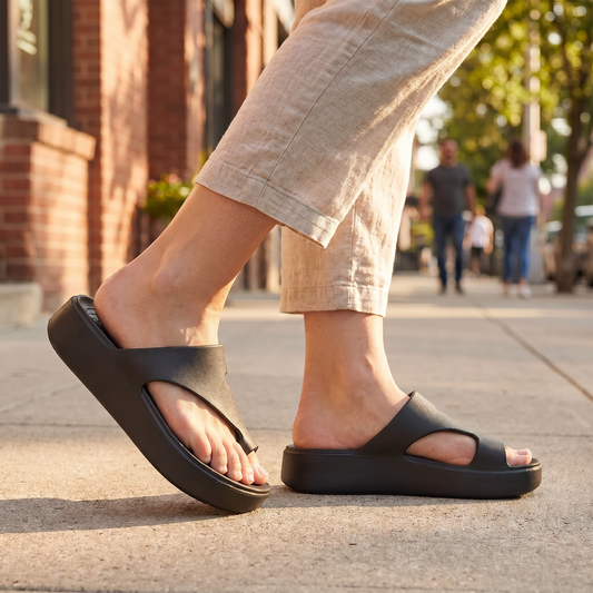 Daria Barbieri™ Cushioned Platform Sandals for Easy Wear