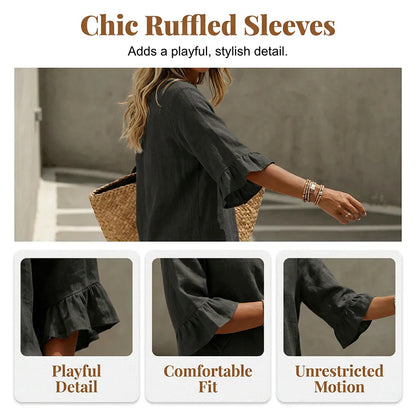 Daria Mecocci™ Breathable Homewear Set for Effortless Comfort
