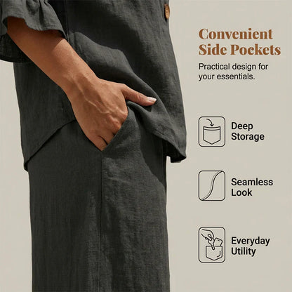 Daria Mecocci™ Breathable Homewear Set for Effortless Comfort