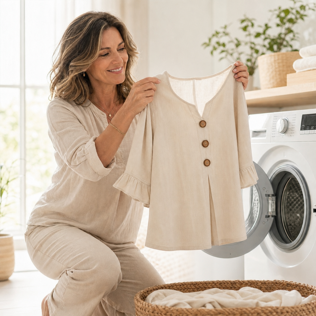 Daria Mecocci™ Breathable Two-Piece Set for Effortless Comfort
