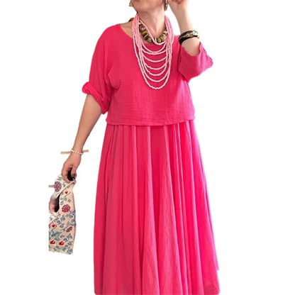 Daria Panozzo™ Effortless Two-Piece Summer Outfit