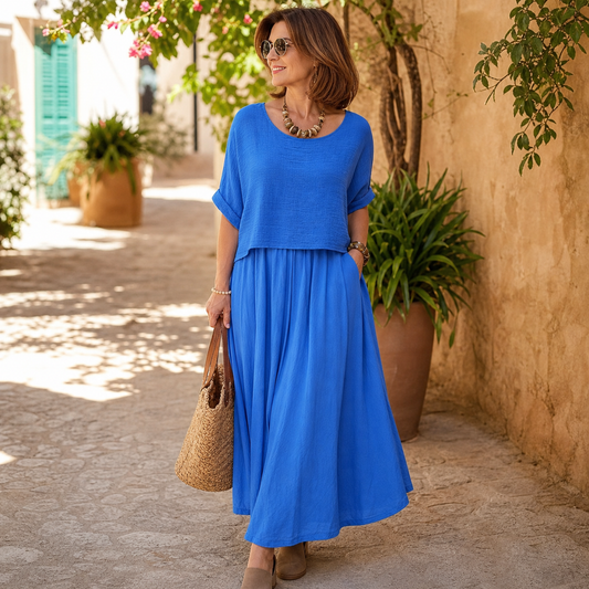 Daria Panozzo™ Effortless Two-Piece Summer Outfit