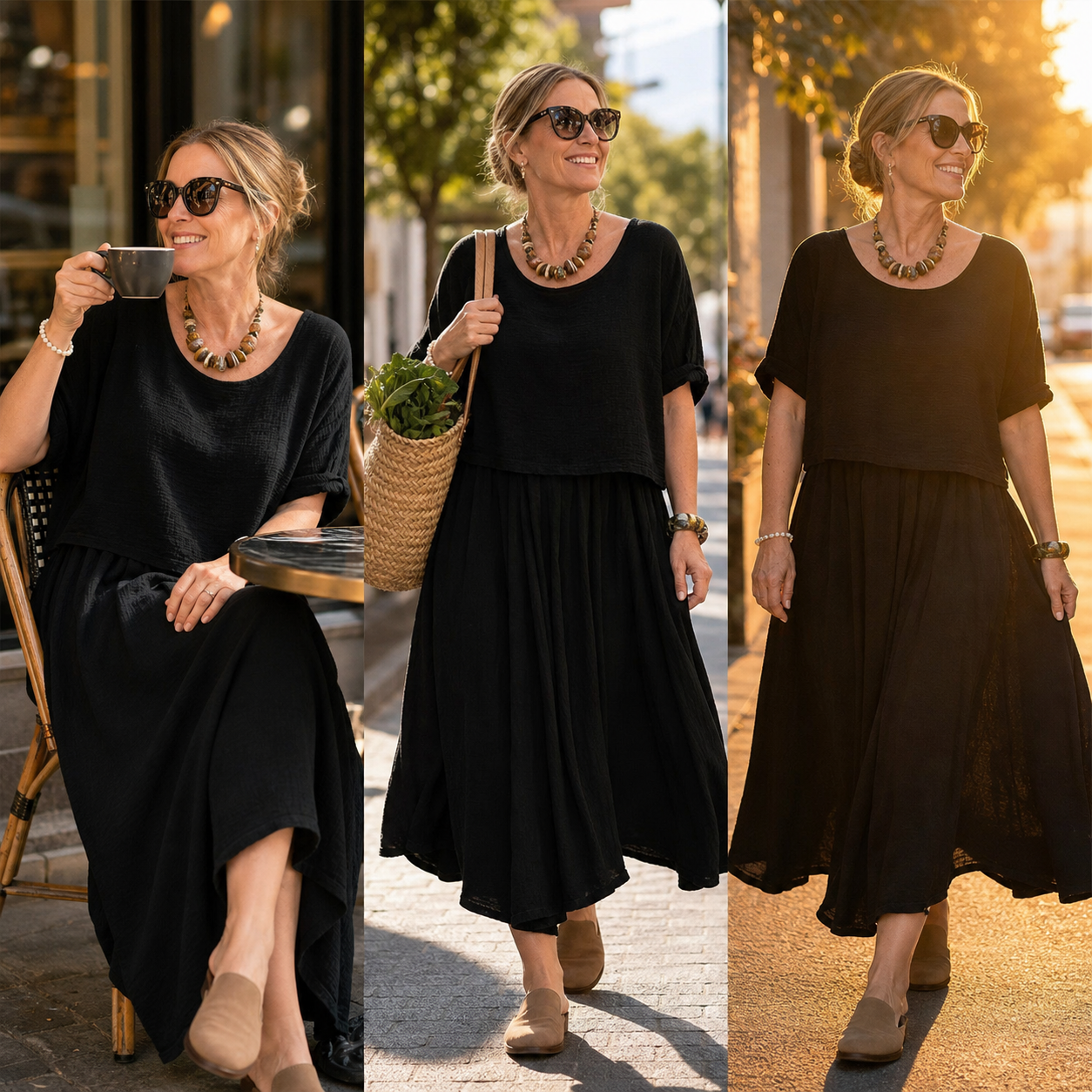 Daria Panozzo™ Effortless Two-Piece Summer Outfit