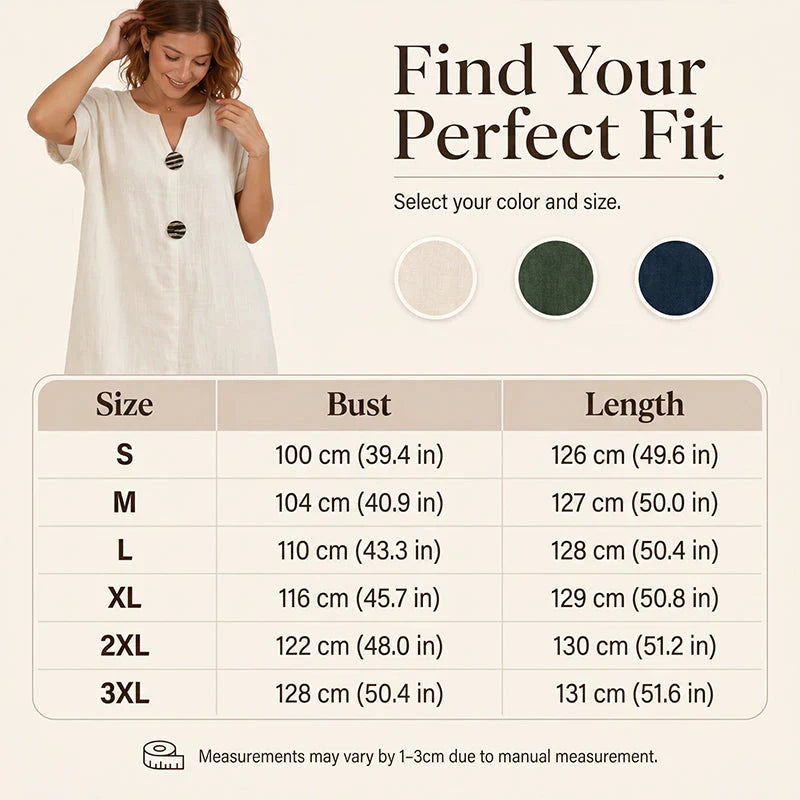Debora Scarabelli™ Effortless Midi Dress for Warm Weather