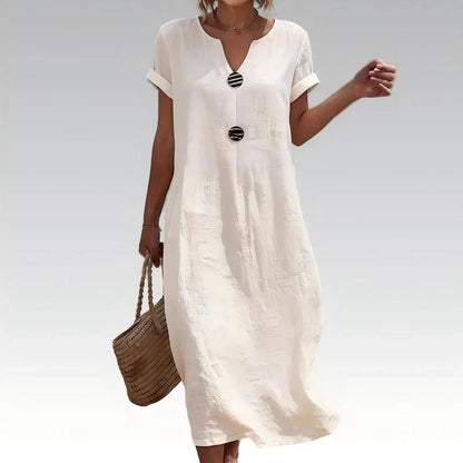 Debora Scarabelli™ Effortless Midi Dress for Warm Weather