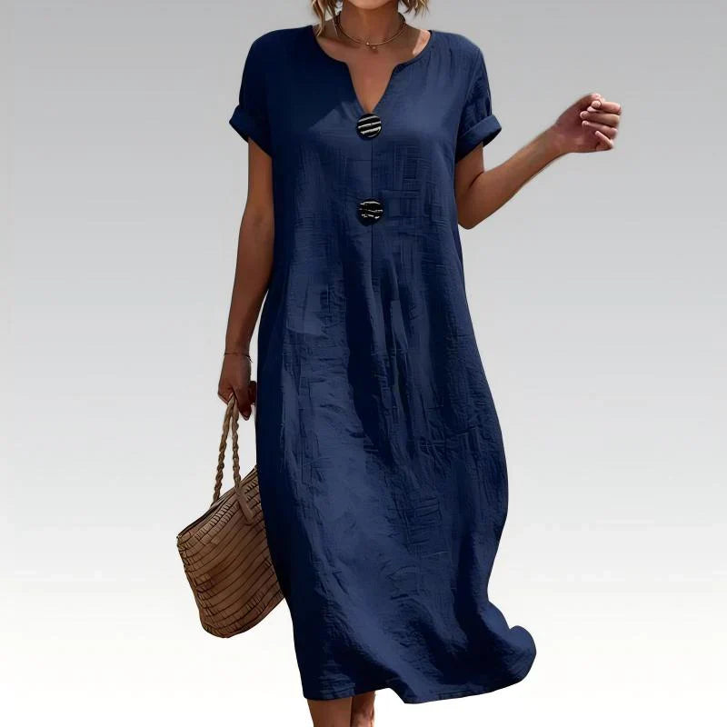 Debora Scarabelli™ Effortless Midi Dress for Warm Weather