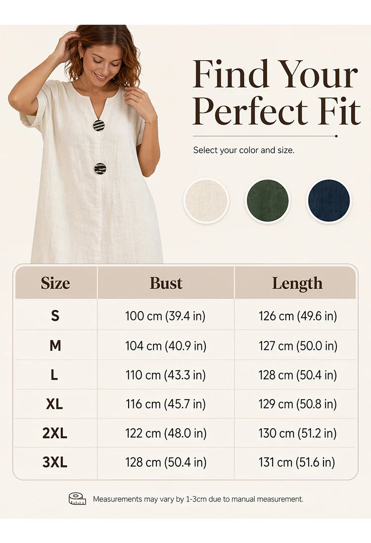 Debora Scarabelli™ Effortless Midi Dress for Warm Weather