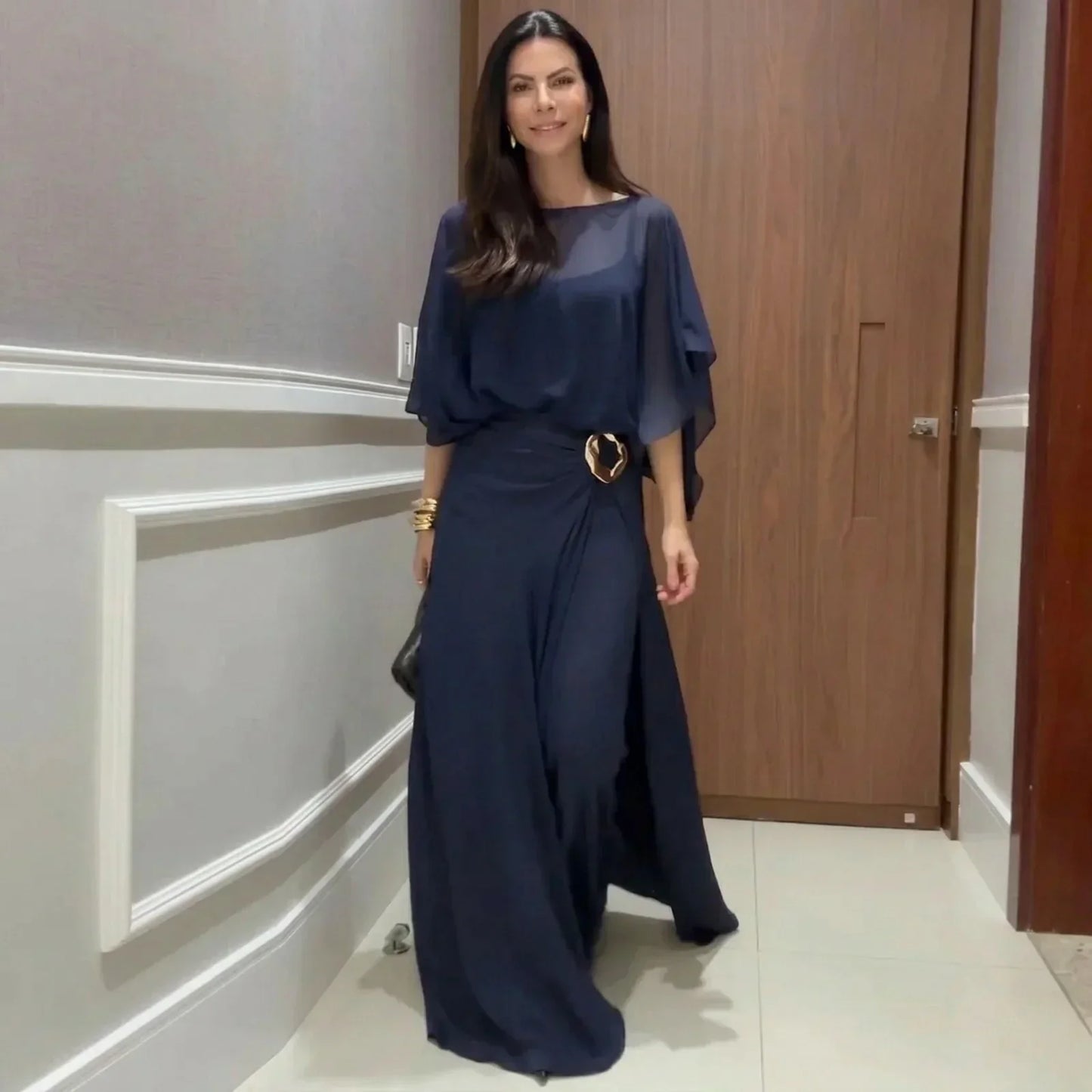 Delia Squillace™ Two-Piece Set for Effortless Elegance