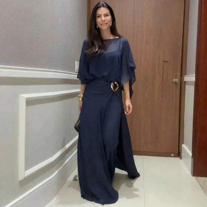 Delia Squillace™ Two-Piece Set for Effortless Elegance