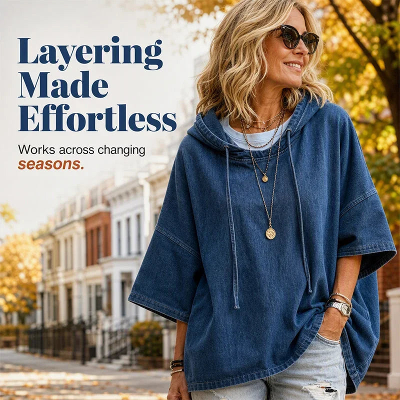 Dina Iacobelli™ Relaxed Hoodie for Easy Everyday Comfort