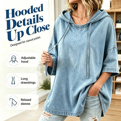 Dina Iacobelli™ Relaxed Hoodie for Easy Everyday Comfort