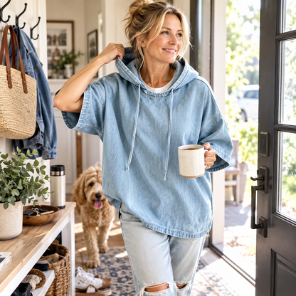 Dina Iacobelli™ Relaxed Hoodie for Easy Everyday Comfort