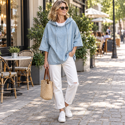 Dina Iacobelli™ Relaxed Hoodie for Easy Everyday Comfort