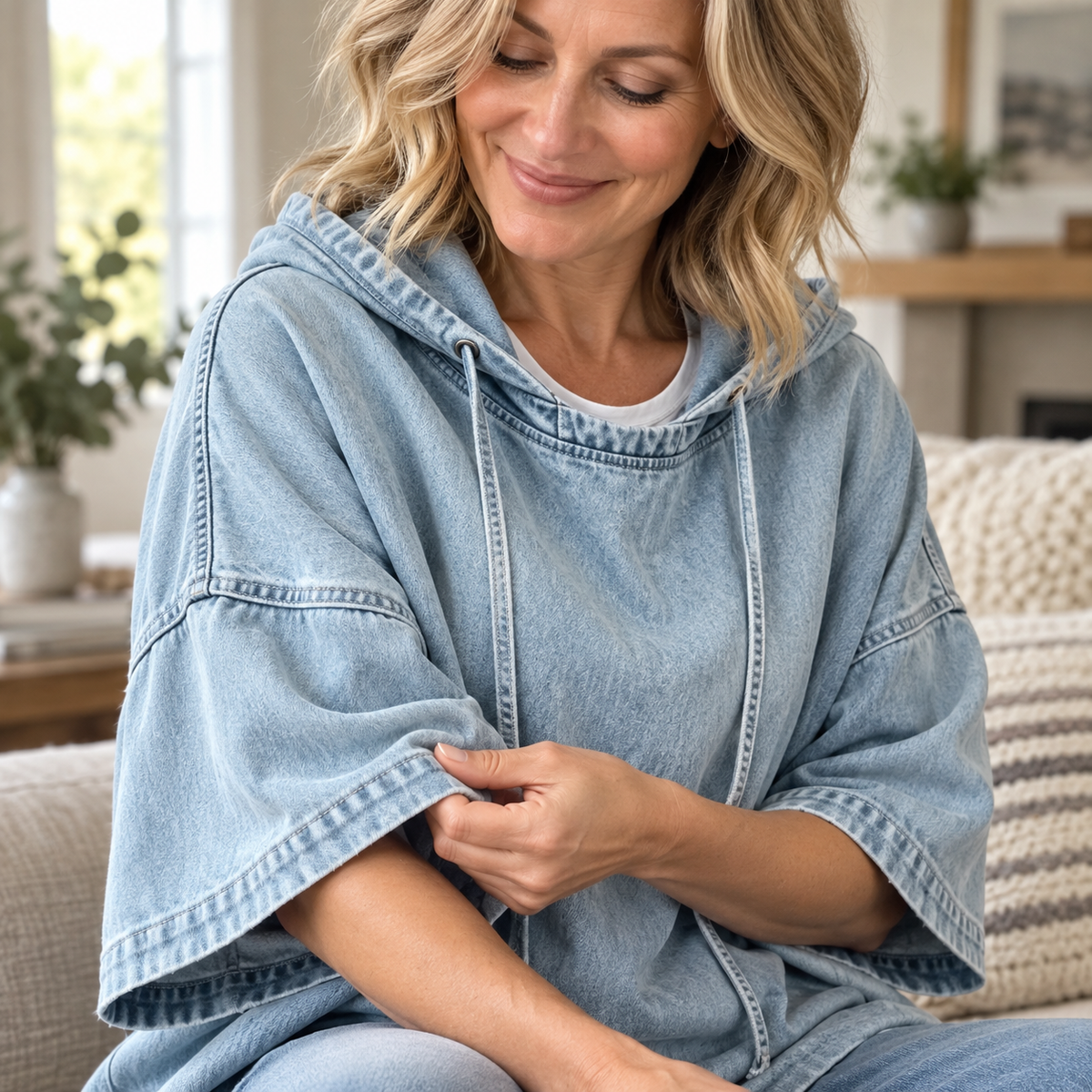 Dina Iacobelli™ Relaxed Hoodie for Easy Everyday Comfort