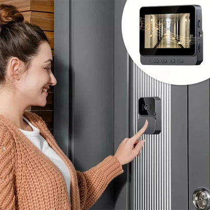 DoorView Pro™ Wireless Video Doorbell for Safer Answering