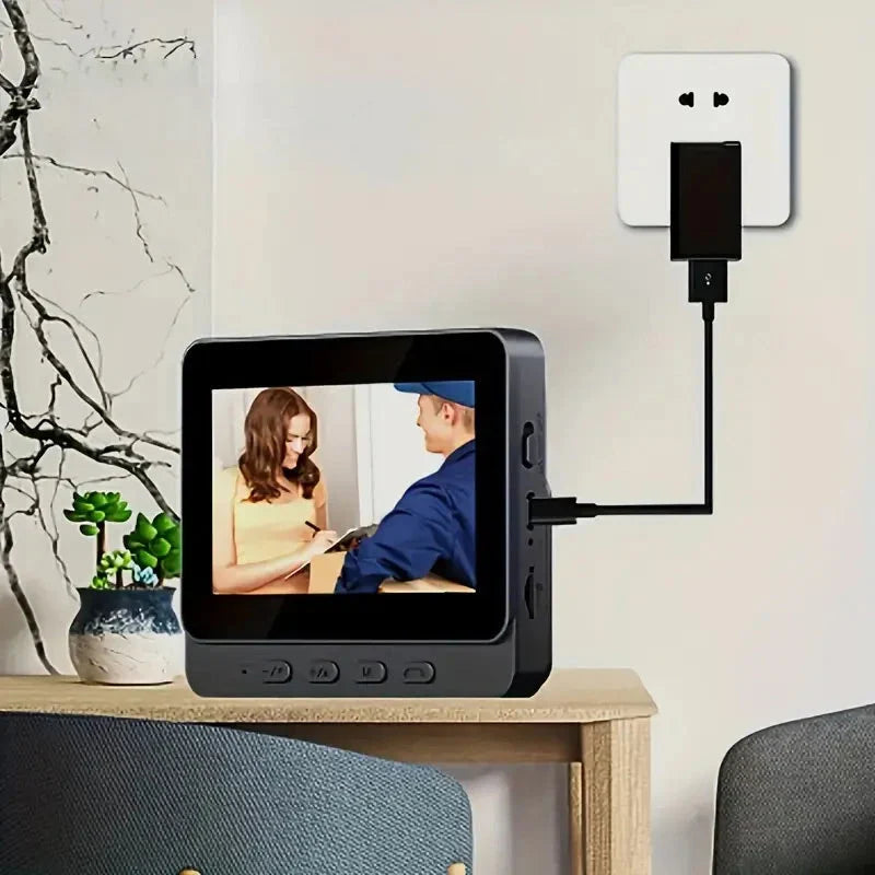DoorView Pro™ Wireless Video Doorbell for Safer Answering