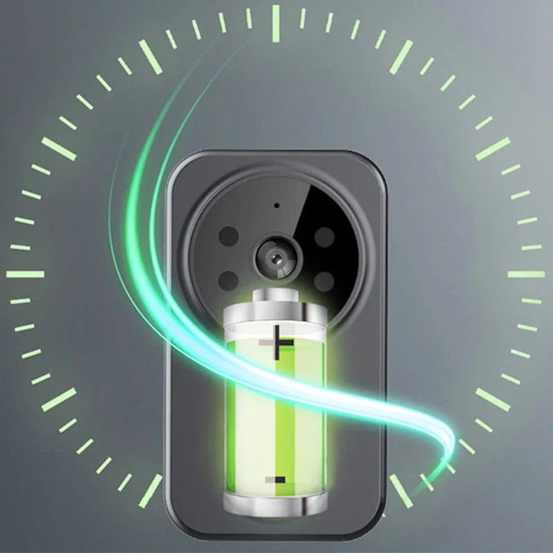 DoorView Pro™ Wireless Video Doorbell for Safer Answering
