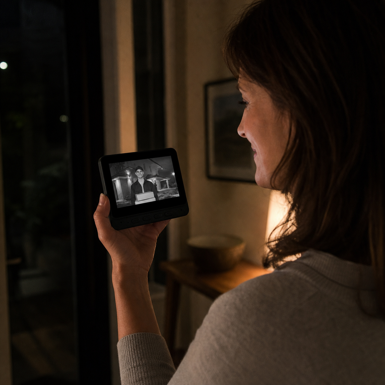 DoorView Pro™ Wireless Video Doorbell for Safer Answering