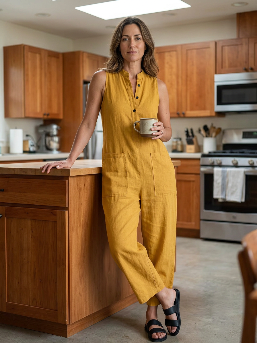 Doriana Belmonte™ Breezy One-Piece Jumpsuit