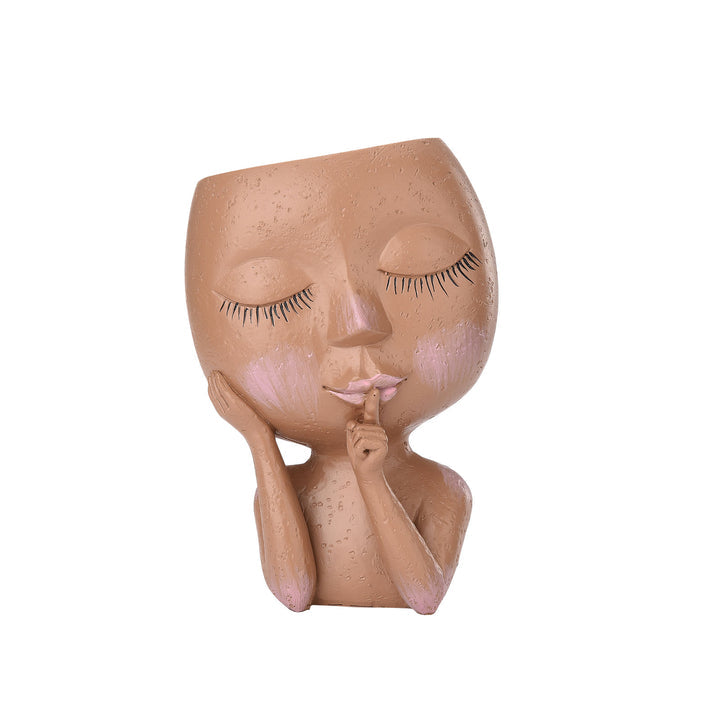 Botanica™ Flower pot with a face
