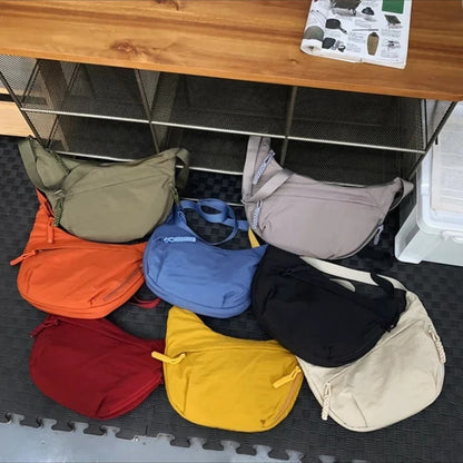 CompactCarry Pro™ Minimalist Nylon Crossbody Bag