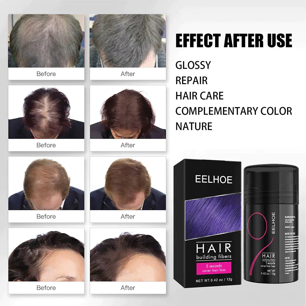 EELHOE HAIR™  Powder against hair loss and quick filling of the hairline