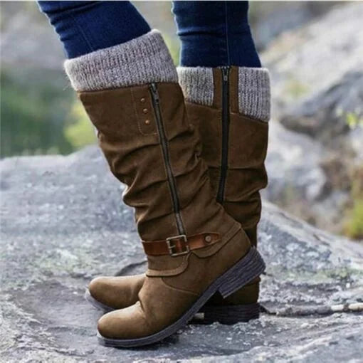 Alais Monet™ High winter boots with a zipper