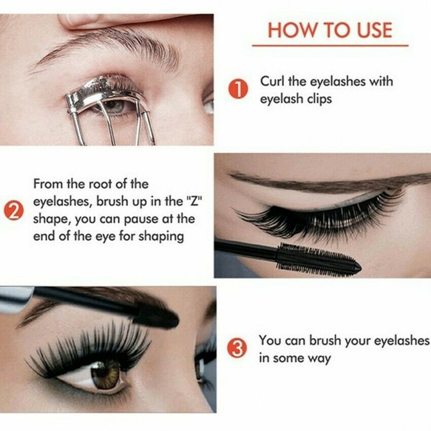 LuxLash™ Waterproof 4D mascara for eyelash growth