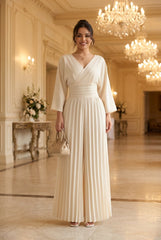 Edvige Acquaviva™ Elegant VNeck Jumpsuit for Special Events