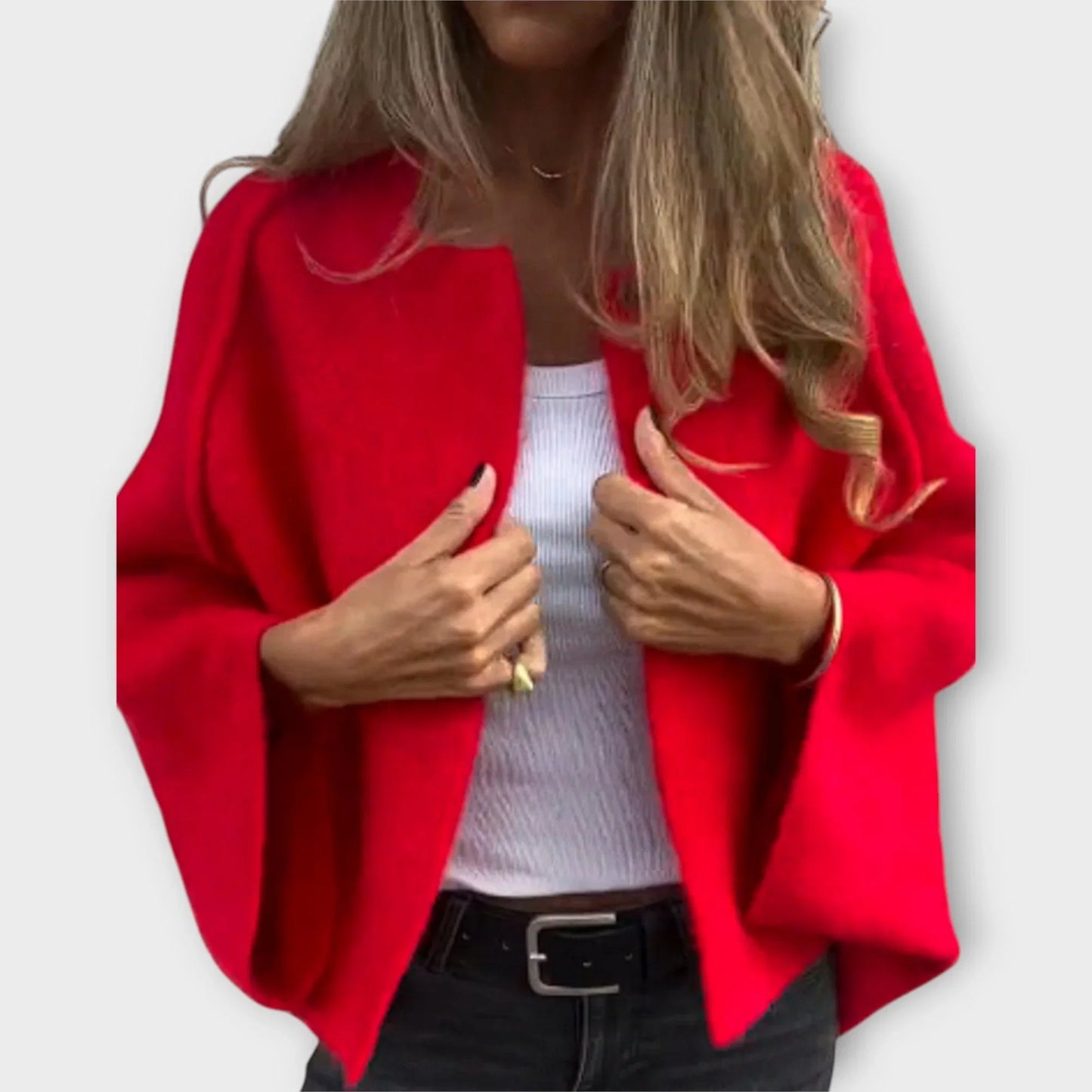 Edvige Agnelli™ Versatile Draped Top for Everyday Wear