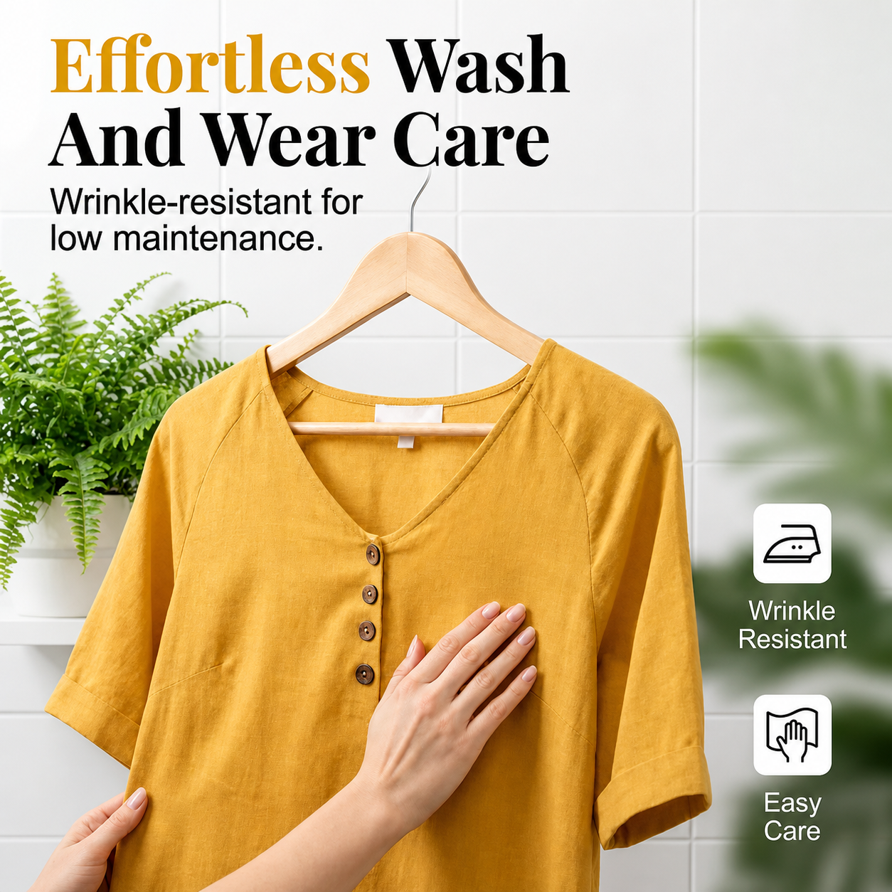 Edvige Paparelli™ Breathable V-Neck Summer Dress for Day to Evening