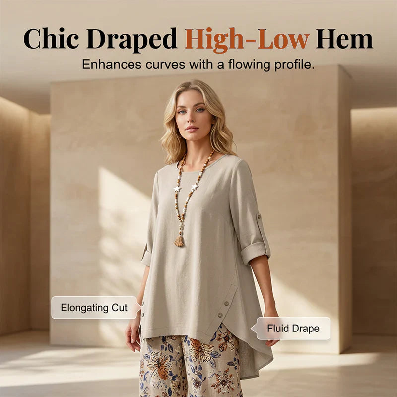 Edvige Rossignoli™ Breathable Tunic and Trouser Set