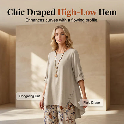 Edvige Rossignoli™ Breathable Tunic and Trouser Set