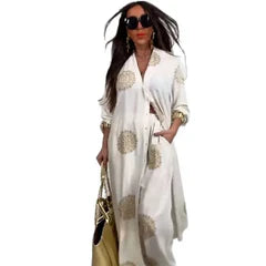 Edvige Urbinati™ Elegant Embroidered Modest Two-Piece Set