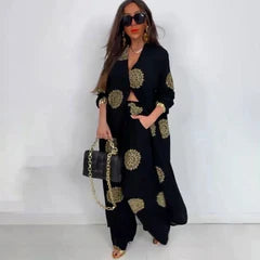 Edvige Urbinati™ Elegant Embroidered Modest Two-Piece Set
