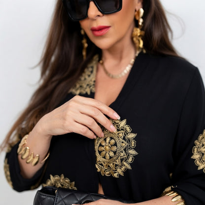 Edvige Urbinati™ Elegant Embroidered Modest Two-Piece Set