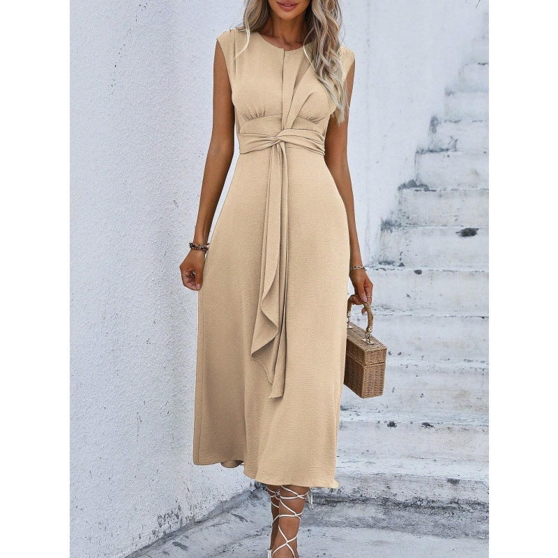 Egle Pizzichini™ Elegant Draped Dress for Effortless Style